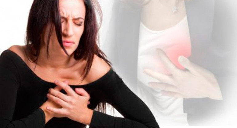 Mujer con enfermedad cardiovascular