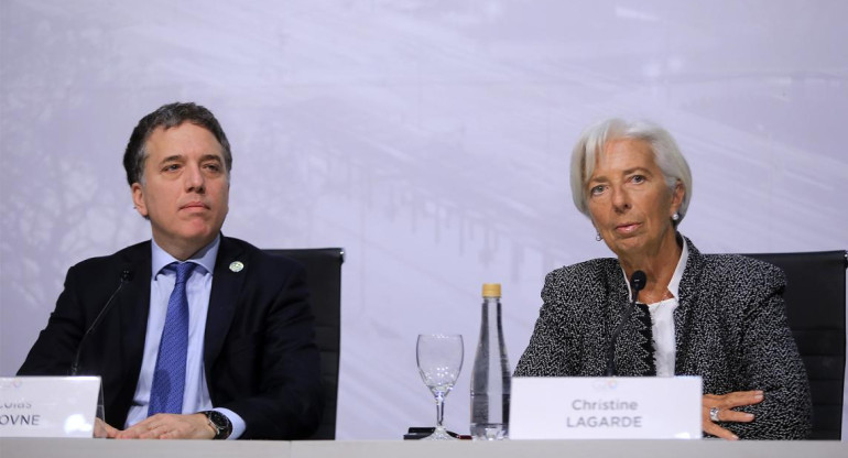 Dujovne y Lagarde - Gobierno y FMI - Política y economía (NA)