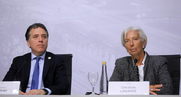 Dujovne y Lagarde - Gobierno y FMI - Política y economía (NA)