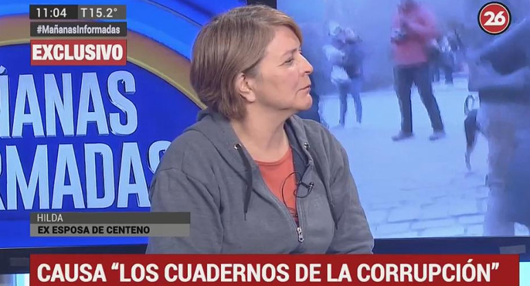 Hilda Horovitz, ex de Centeno - Cuadernos de corrupción K - Canal 26