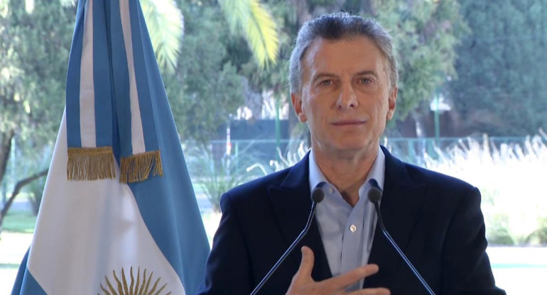 Anuncio de Mauricio Macri - Gobierno - Política (NA)