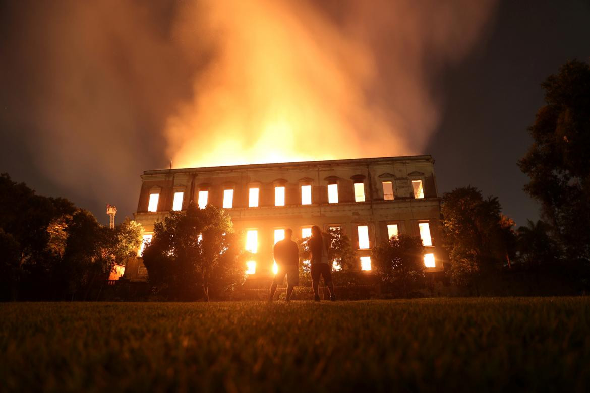 Incendio en museo de Brasil (Reuters)