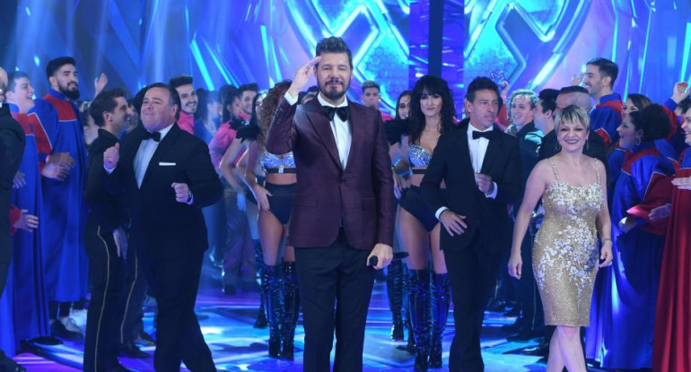 Marcelo Tinelli en apertura de ShowMatch 2018 (Prensa)