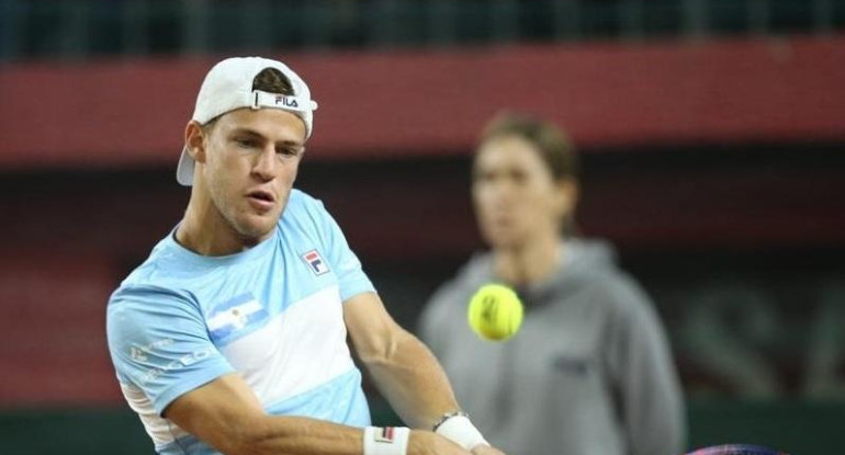 Diego Schwartzman en Copa Davis