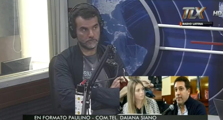 Diana Siano, empleada que denunció a Mourelle (Radio Latina)