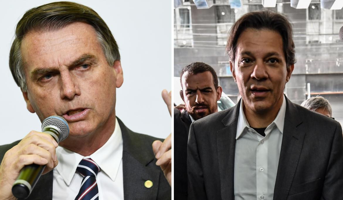 Elecciones en Brasil - Bolsonaro - Haddad