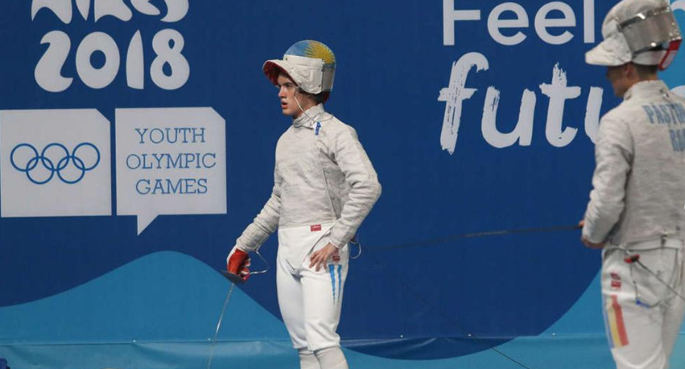 Matías Rios, sablista argentino, Juegos Olímpicos de la Juventud Buenos Aires 2018, deportes