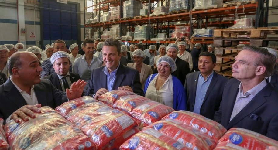 Sergio Massa, Juan Manzur y Miguel Ángel Pichetto (Prensa)