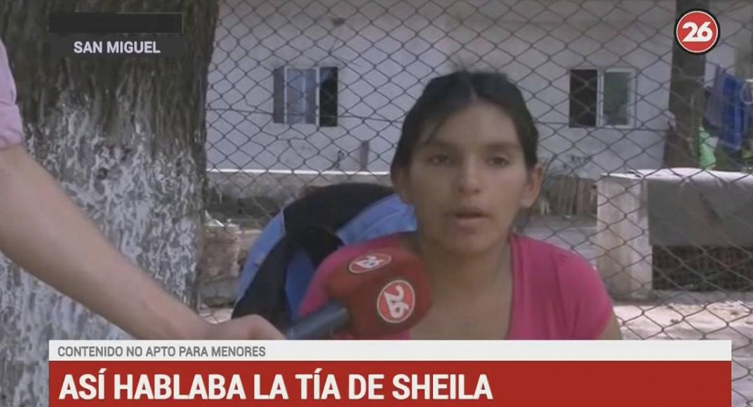 Así hablaba la tía de Sheila durante su desaparición (Canal 26)