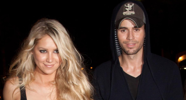 Enrique Iglesias y Anna Kournikova