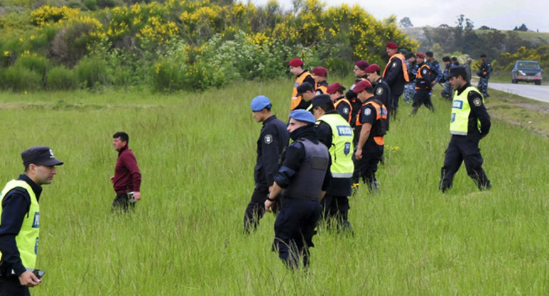 Búsqueda de Jorge Bustamante en Tandil, rastrillajes, policiales, NA