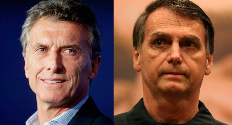 Mauricio Macri y Jair Bolsonaro