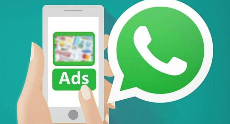 WhatsApp con publicidad