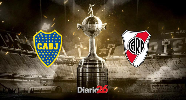 Copa Libertadores, Superclásico, Boca, River, Diario 26