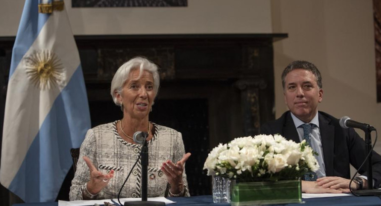 Misión FMI - Lagarde y Dujovne