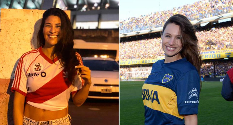 Boca vs. River - Ivana Nadal vs. Pampita