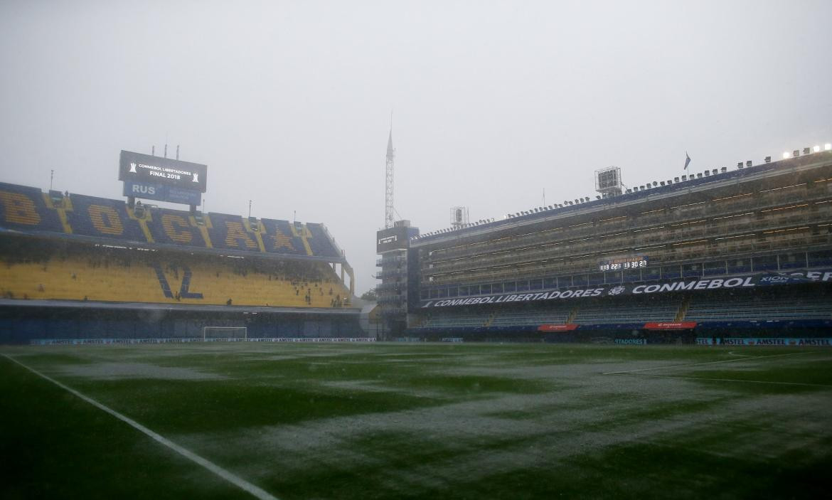 Superclásico suspendido - La Bombonera Reuters