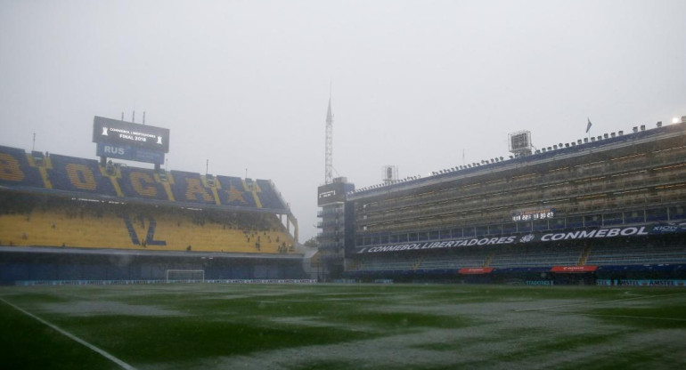 Superclásico suspendido - La Bombonera Reuters