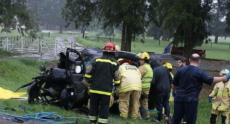 Tragedia choque - Hinchas de Boca