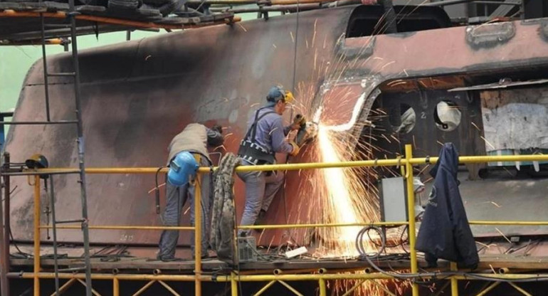 Reparación del Submarino ARA San Juan