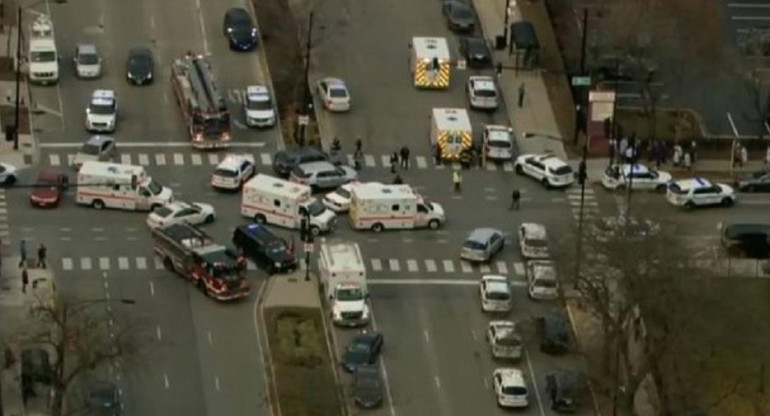 Tiroteo en Estados Unidos, Hospital de Chicago