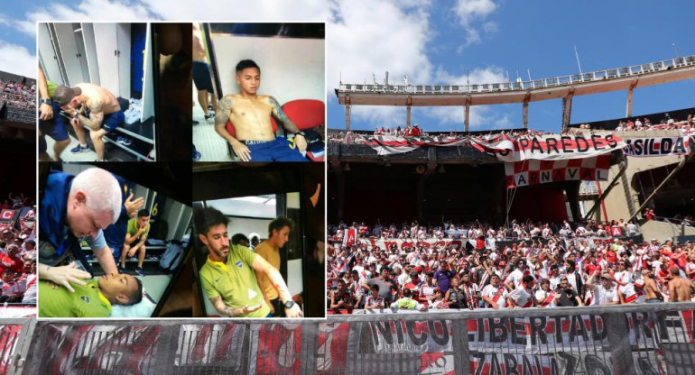 River vs. Boca, Monumental, jugadores heridos, Copa Libertadores, Reuters y NA