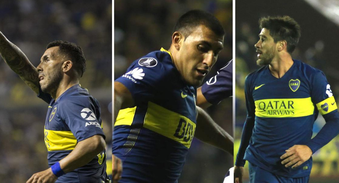 Tevez, Wanchope, Pérez, Boca