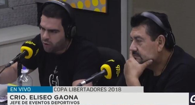 Debate en radio de Paraguay sobre operativo policial del River - Boca