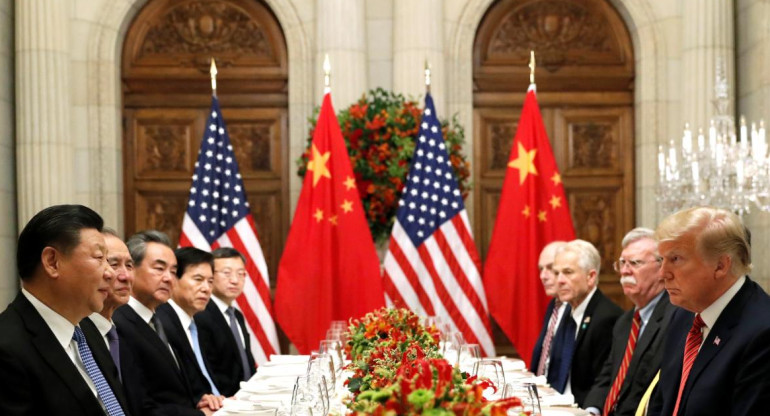 Reunión entre Donald Trump y Xi Jinping (Reuters)