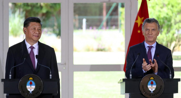 Macri - Xi Jinping China y Argentina Quinta de Olivos (Reuters)