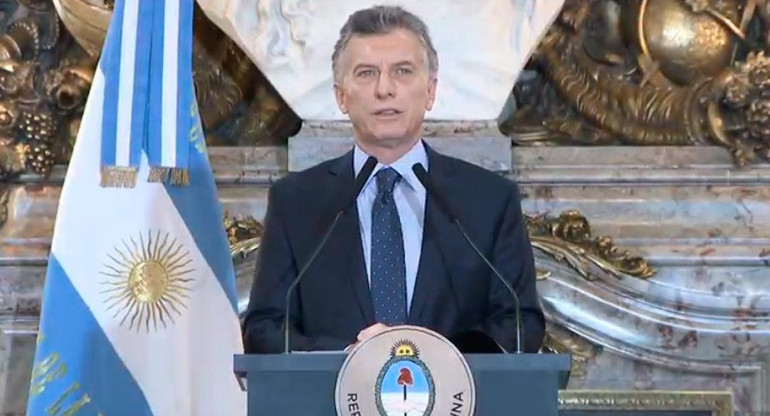 Conferencia de Macri