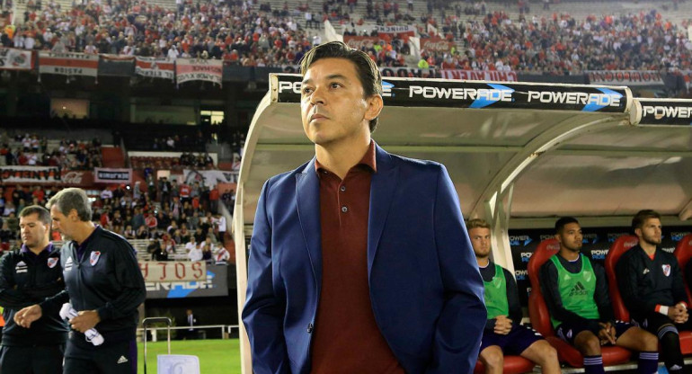 Marcelo Gallardo, DT de River, fútbol, NA