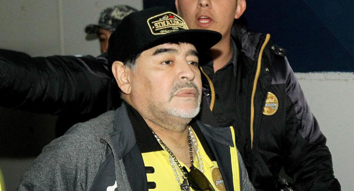 Diego Maradona, Dorados, fútbol de México, deportes, NA