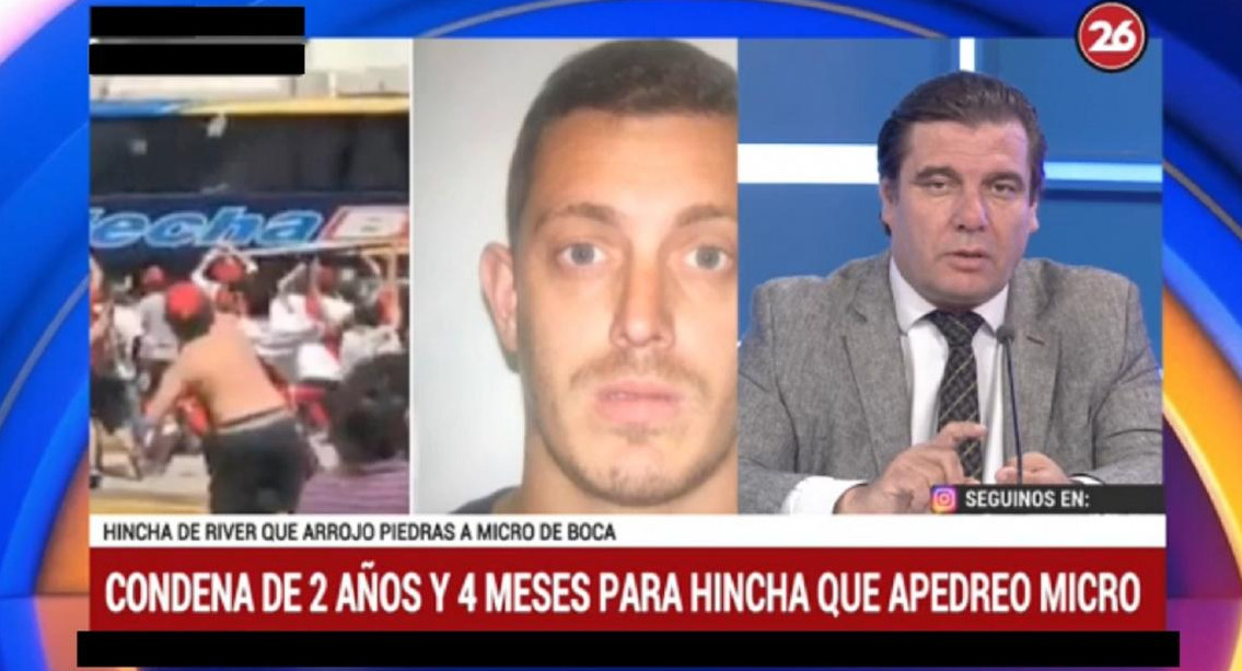 Liberaron a Matías Firpo, el único detenido de River en el ataque al micro de Boca