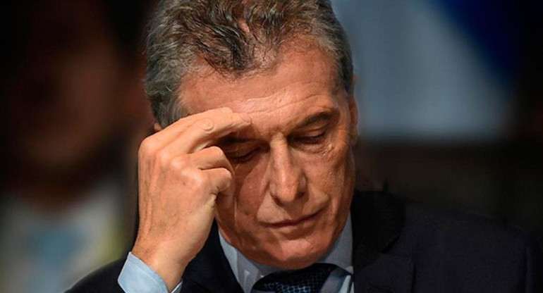 Mauricio Macri preocupado