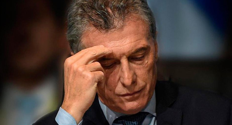 Mauricio Macri preocupado