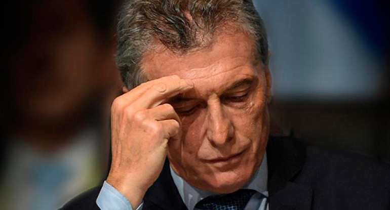 Mauricio Macri preocupado