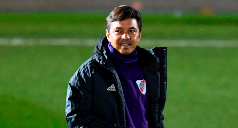 Marcelo Gallardo, DT de River Plate, fútbol, deportes, NA