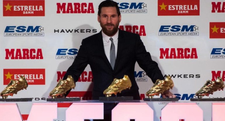 MESSI BOTA DE ORO