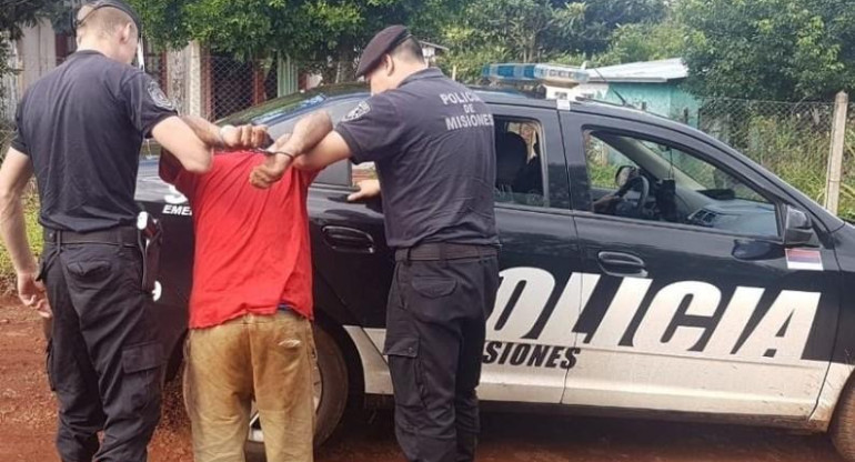 Detenido acusado de violación de su hermana en Misiones