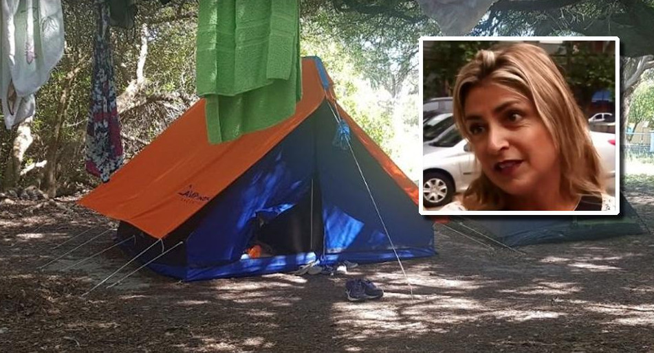 Violación en Miramar, Camping, Fiscal Florencia Salas