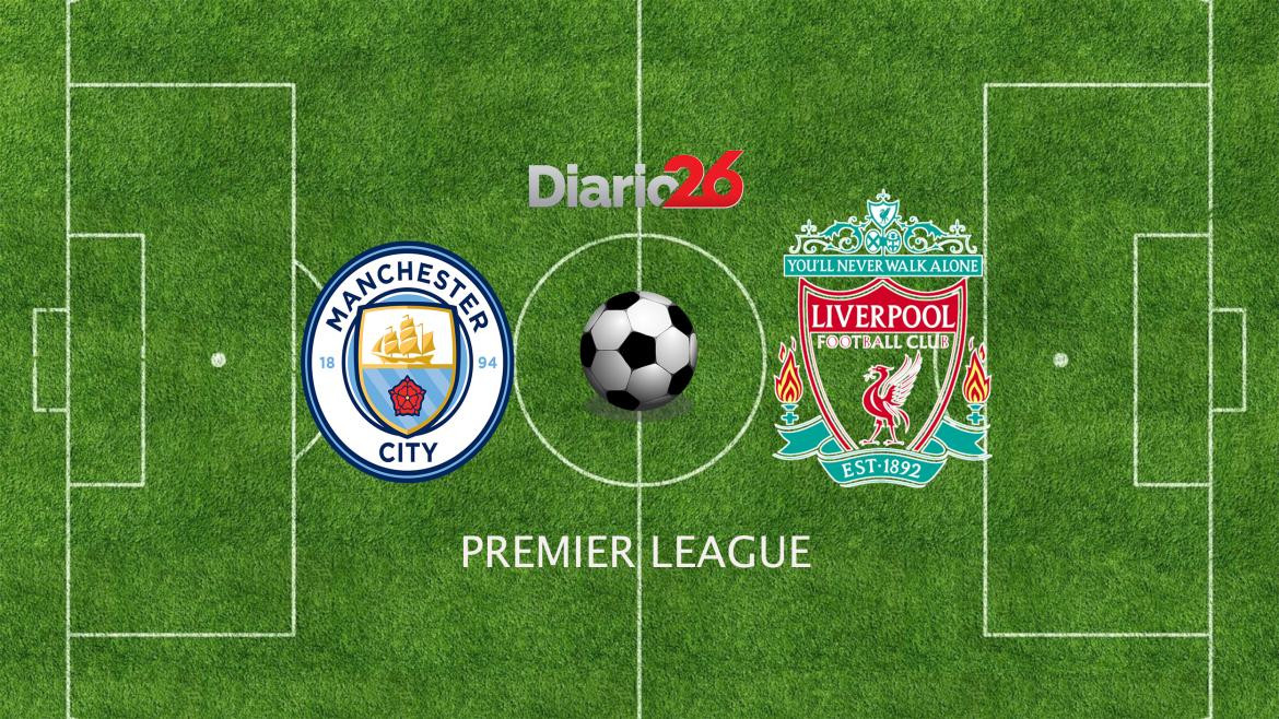 Manchester City vs. Liverpool, Premier League, fútbol inglés, deportes