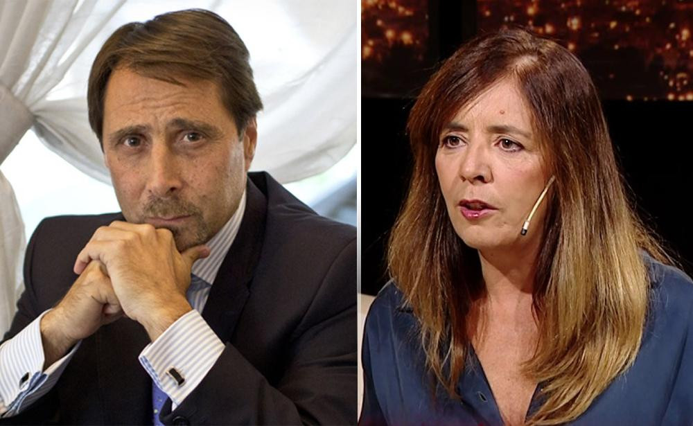 Eduardo Feinmann y Gabriela Cerruti, periodismo, política, enfrentamiento