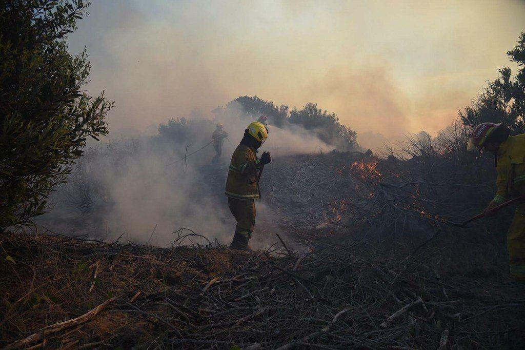 Incendio Villa Gesell - Imágenes