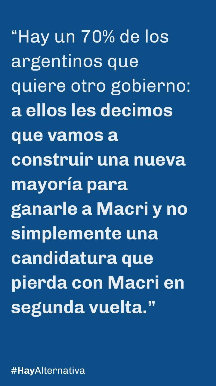 Sergio Massa - Elecciones 2019