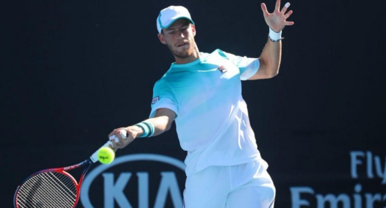 Diego Schwartzman en el Abierto de Australia