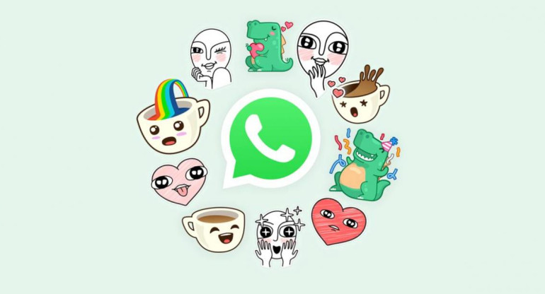 Se podrá añadir stickers en fotos de WhatsApp