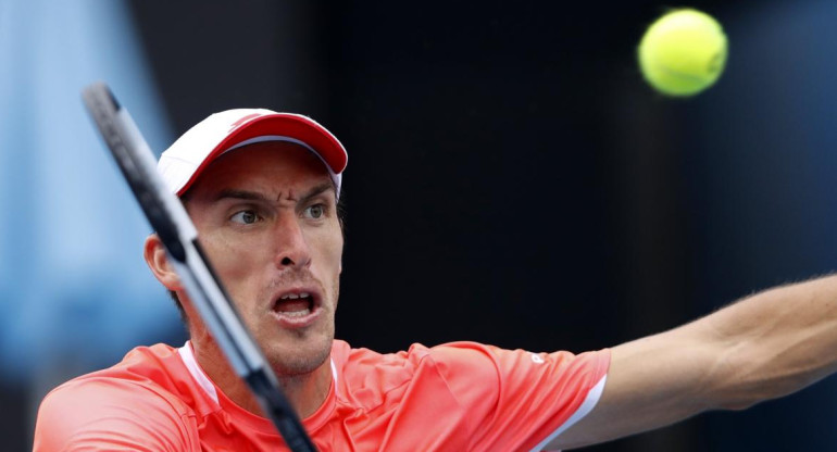 Leonardo Mayer en el Abierto de Australia (Reuters)