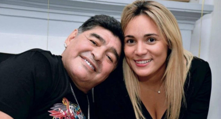 Diego Maradona y Rocío Oliva 