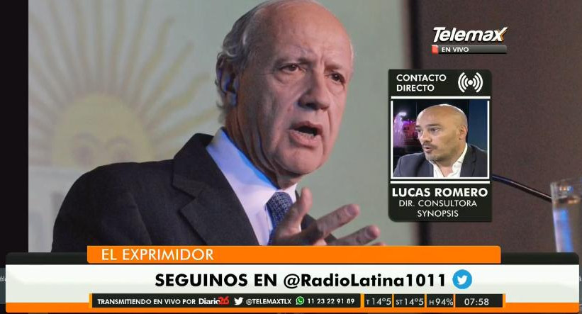 Roberto Lavagna - Medición de candidatura en Radio Latina